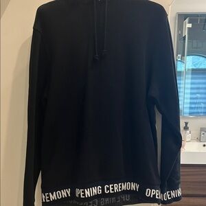 Opening Ceremony Black Hoodie Sweater